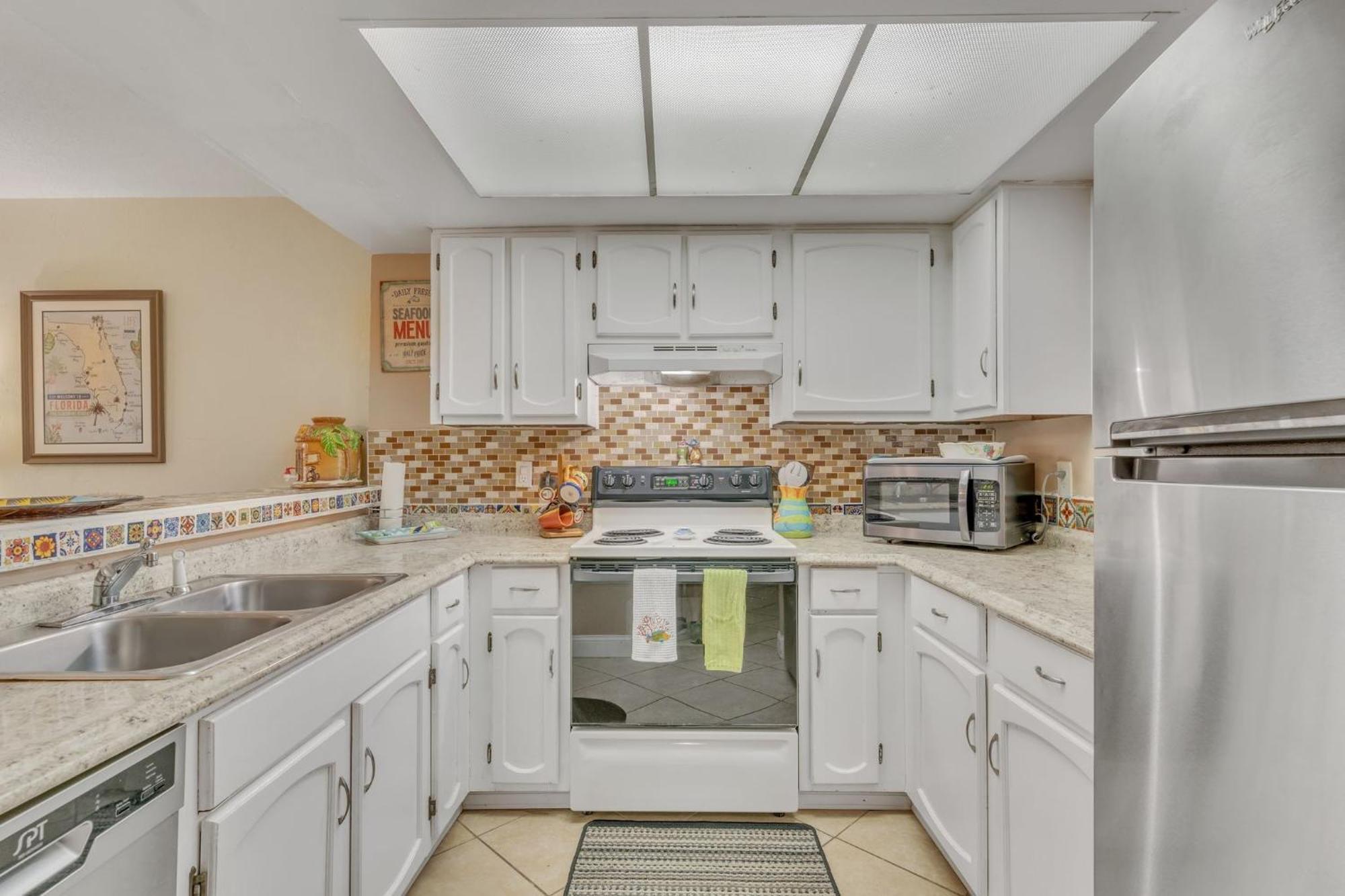 Cute 1Br Condo Directly On Beach Condo New Smyrna Beach Bagian luar foto