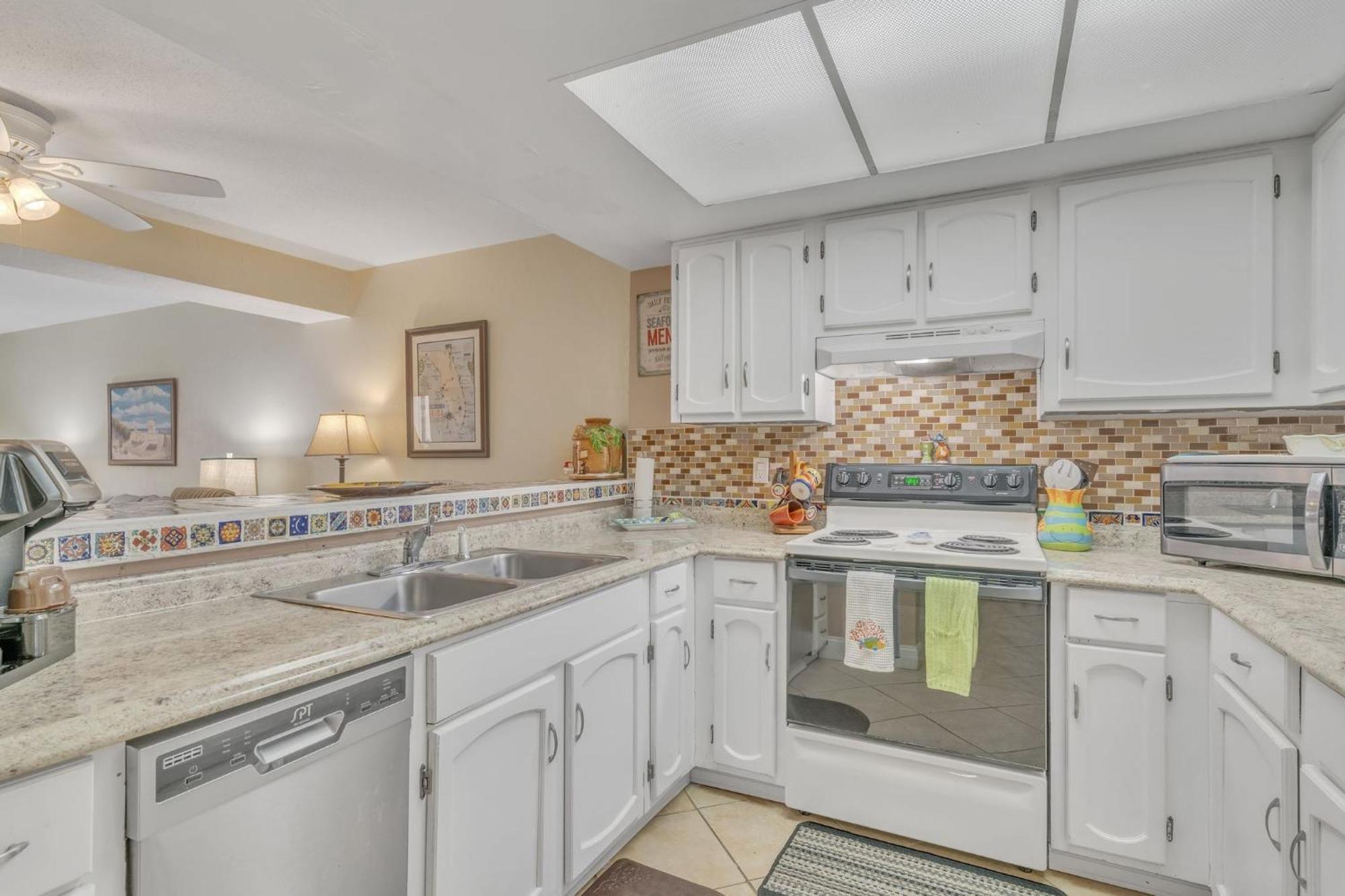 Cute 1Br Condo Directly On Beach Condo New Smyrna Beach Bagian luar foto