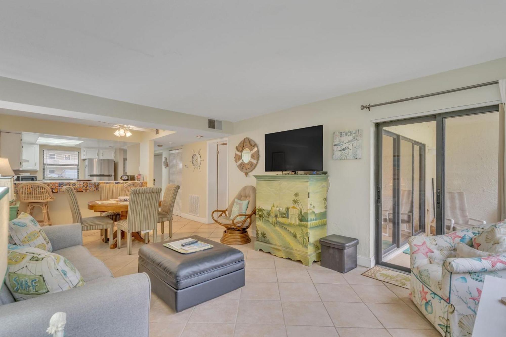 Cute 1Br Condo Directly On Beach Condo New Smyrna Beach Bagian luar foto